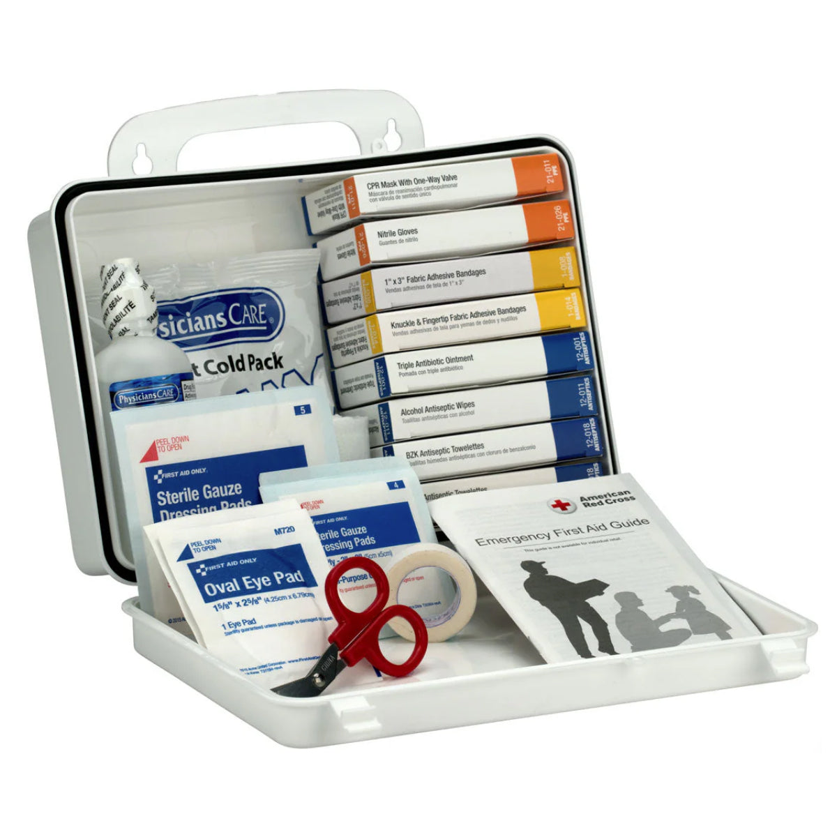 16 Unit Truckers First Aid Kit - Plastic Case