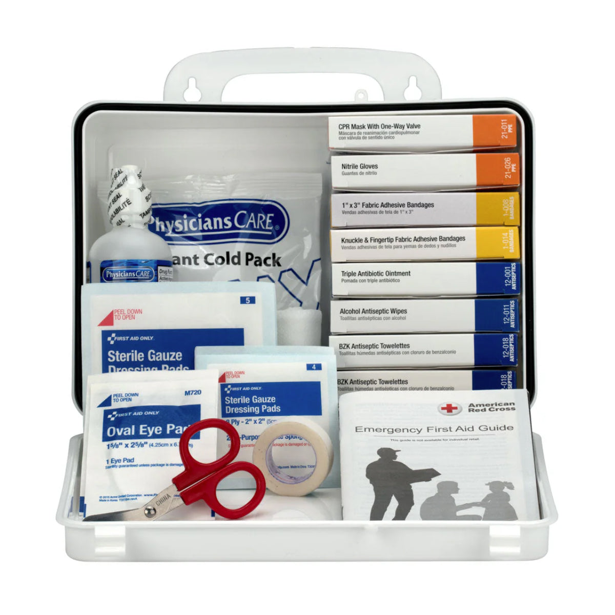 16 Unit Truckers First Aid Kit - Plastic Case