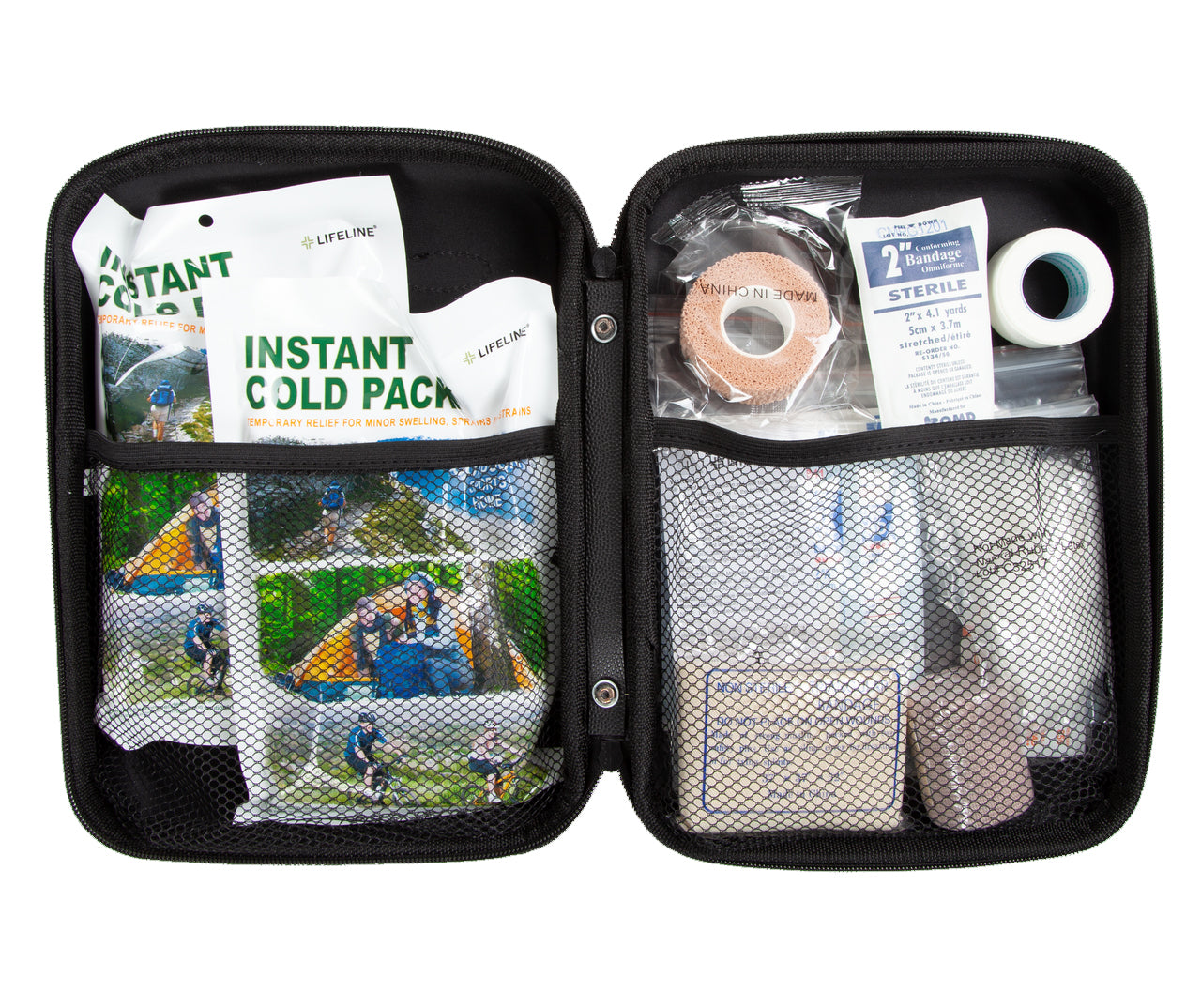 65 Piece - Team Sports Trainer in Hard Shell First Aid Kit
