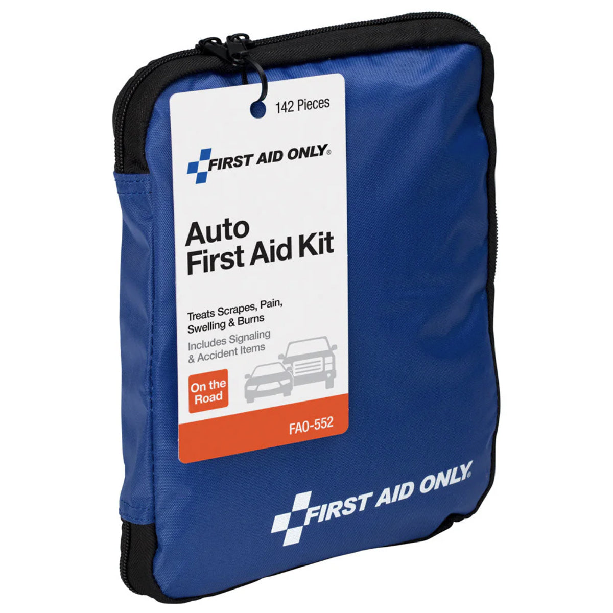 Vehicle First Aid Kit, 143 Piece, Fabric Case - Set of 6