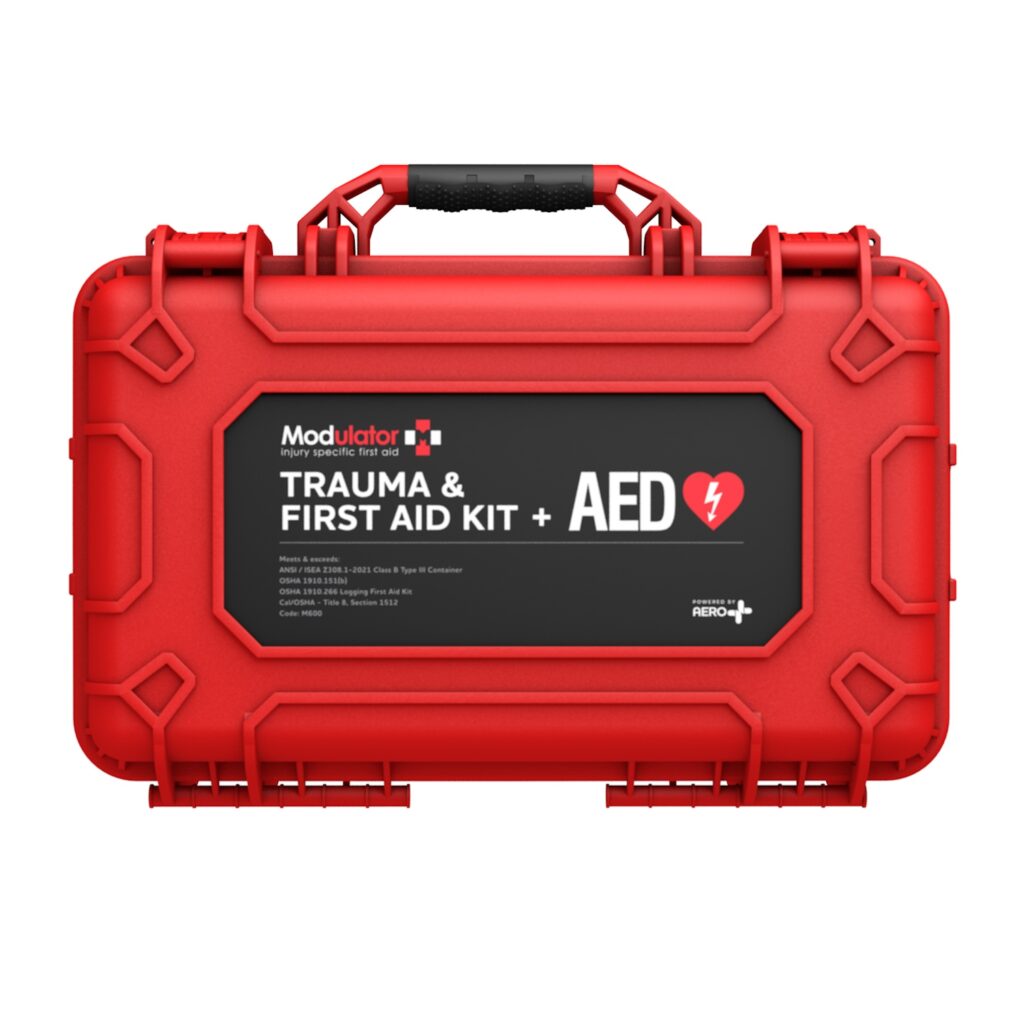 Modulator Trauma Kit without AED - XL Rugged Hard Case
