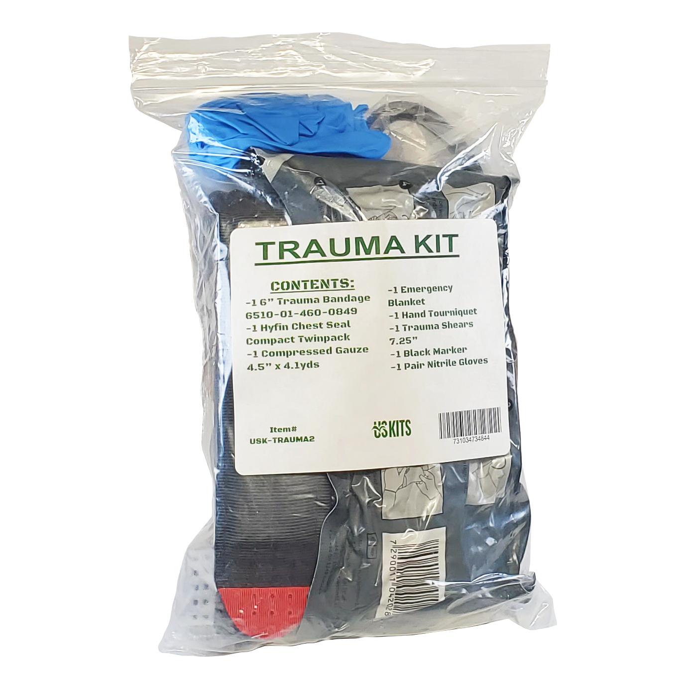 All In One Trauma Backpack Kit With CAT Tourniquet
