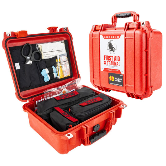 Logging First Aid & Trauma Kit in a Hard Case