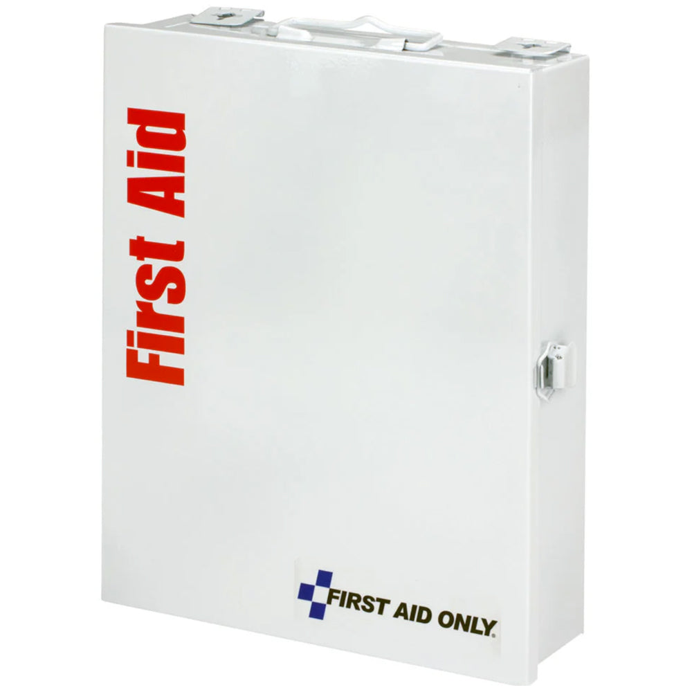 25 Person Medium Metal SmartCompliance First Aid Food Service Cabinet without OTC Medications