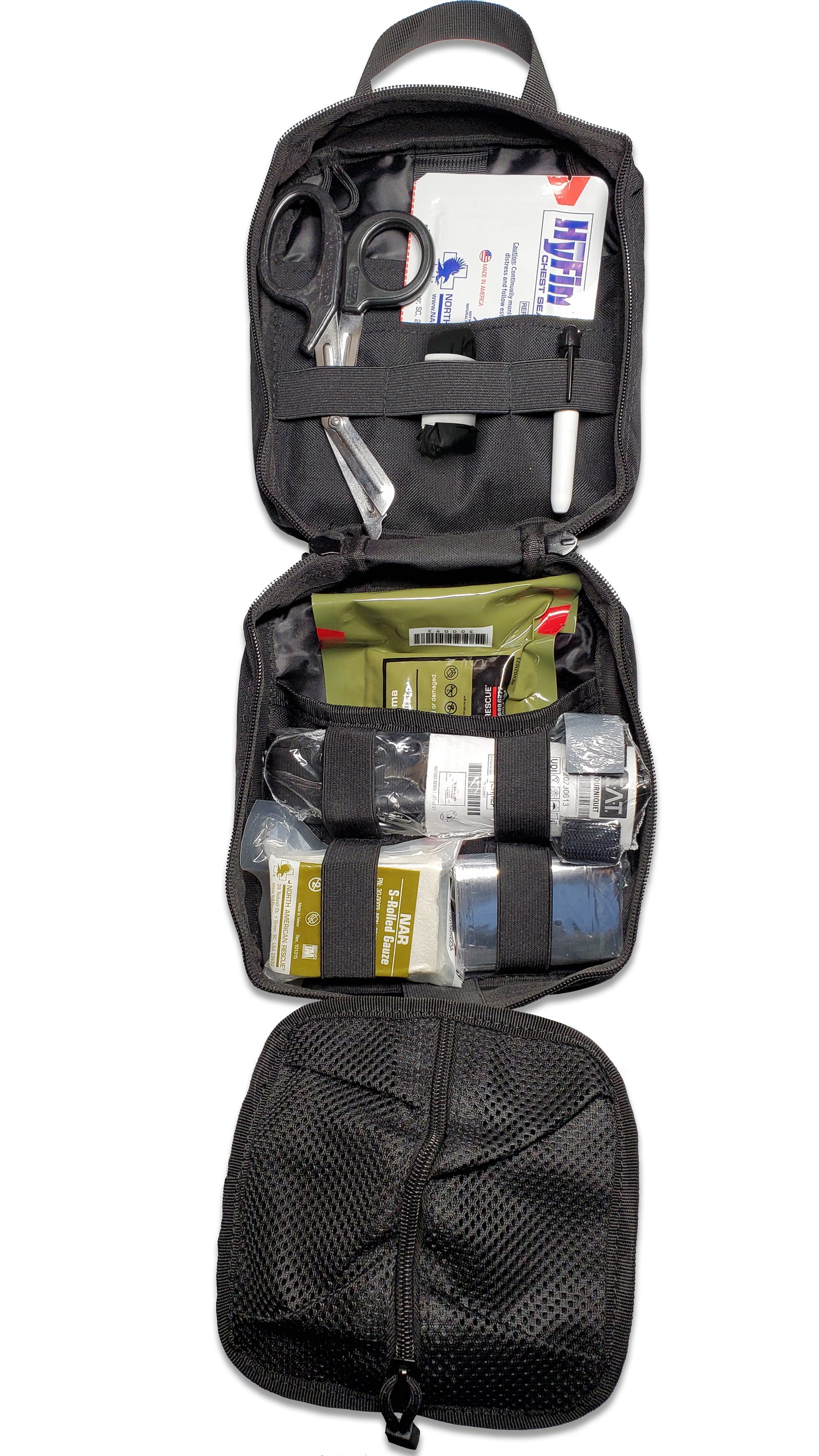 USKITS Guardian Core IFAK - Essential Tactical Medicine Trauma Kit with CAT Tourniquet
