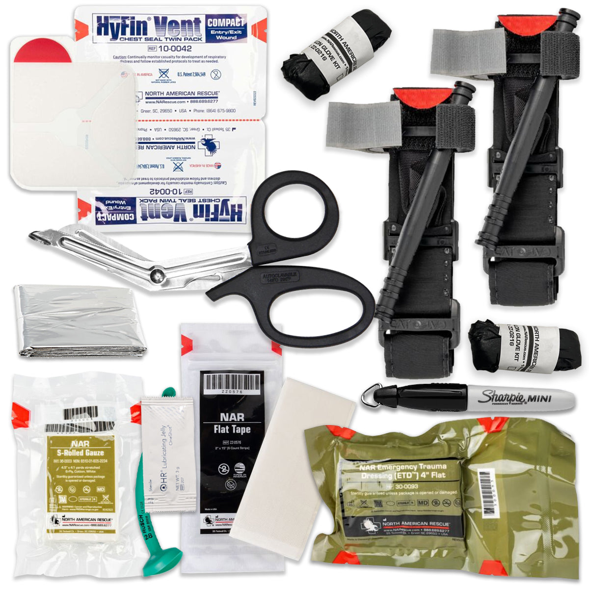 USKITS Guardian Pro IFAK - Advanced Tactical Trauma Kit with Dual CAT Tourniquets
