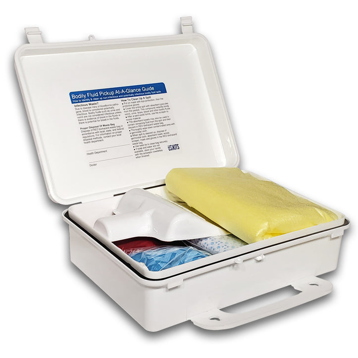 Pathogen Kit Bloodborne Pathogen & Spill Kit for NEMT Vehicles | 4 Safety Kits