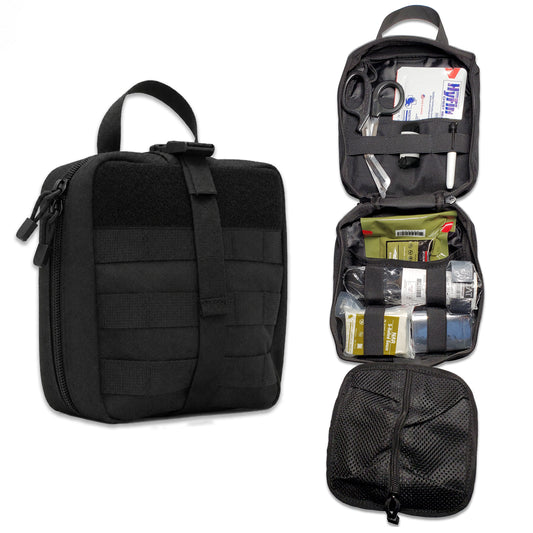 USKITS Guardian Core IFAK - Essential Tactical Medicine Trauma Kit with CAT Tourniquet
