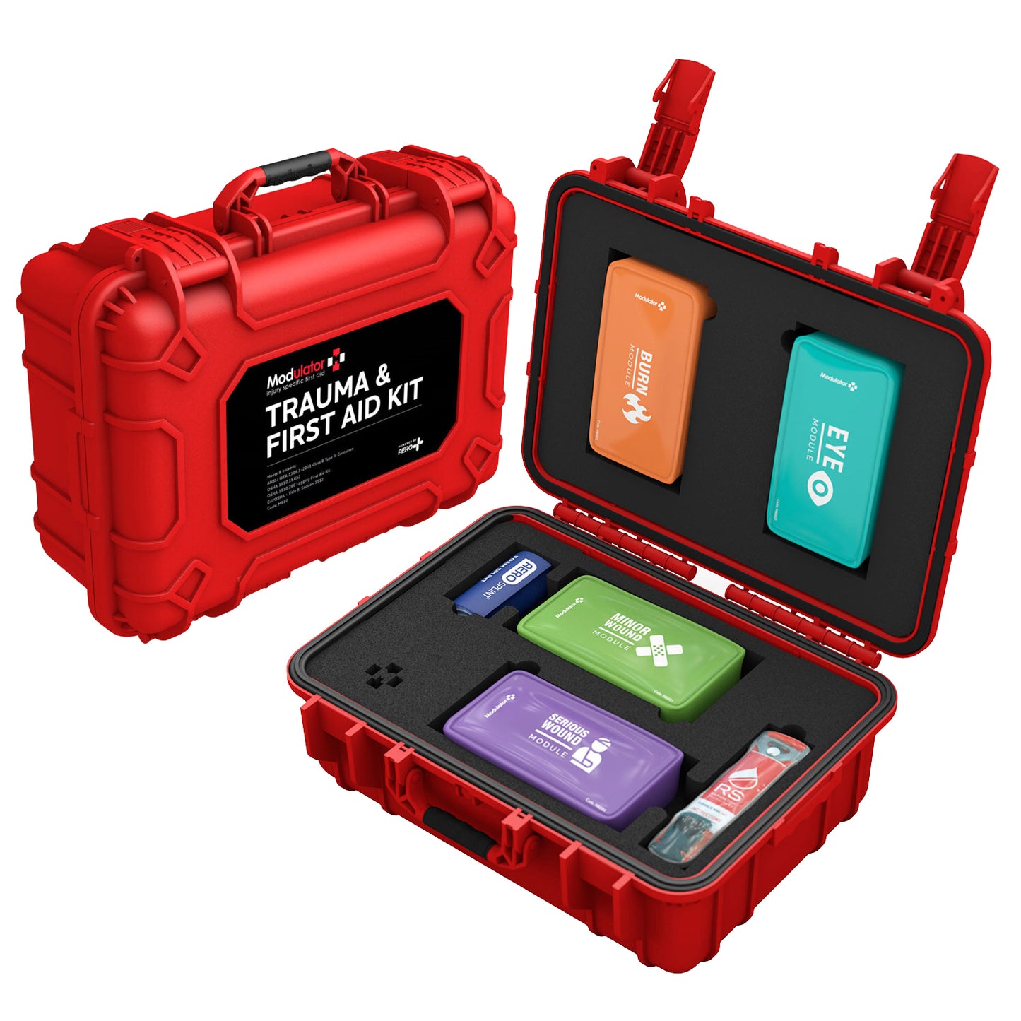RapidStop Modulator Trauma Kit ANSI Class B – Rugged Case