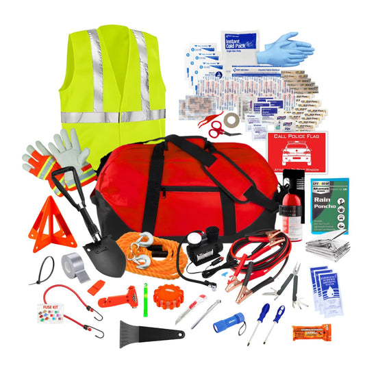 USKITS Ultimate Auto Emergency Kit - The Best Choice Among Popular Car Emergency Kits for Every Driver
